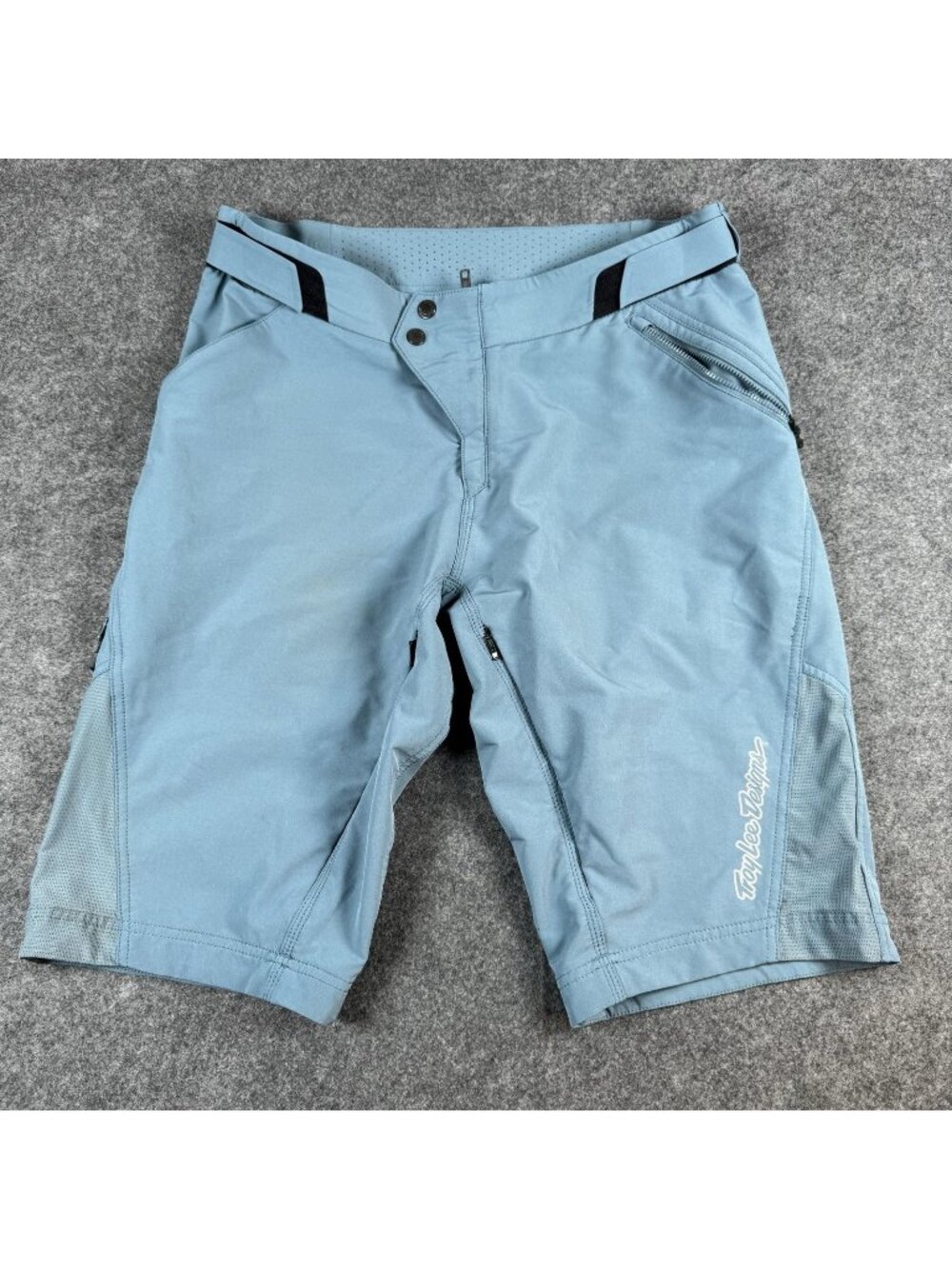 Troy Lee Designs Shorts Mens Size 32 Blue Ruckus Mountain Bike Trail Cycling